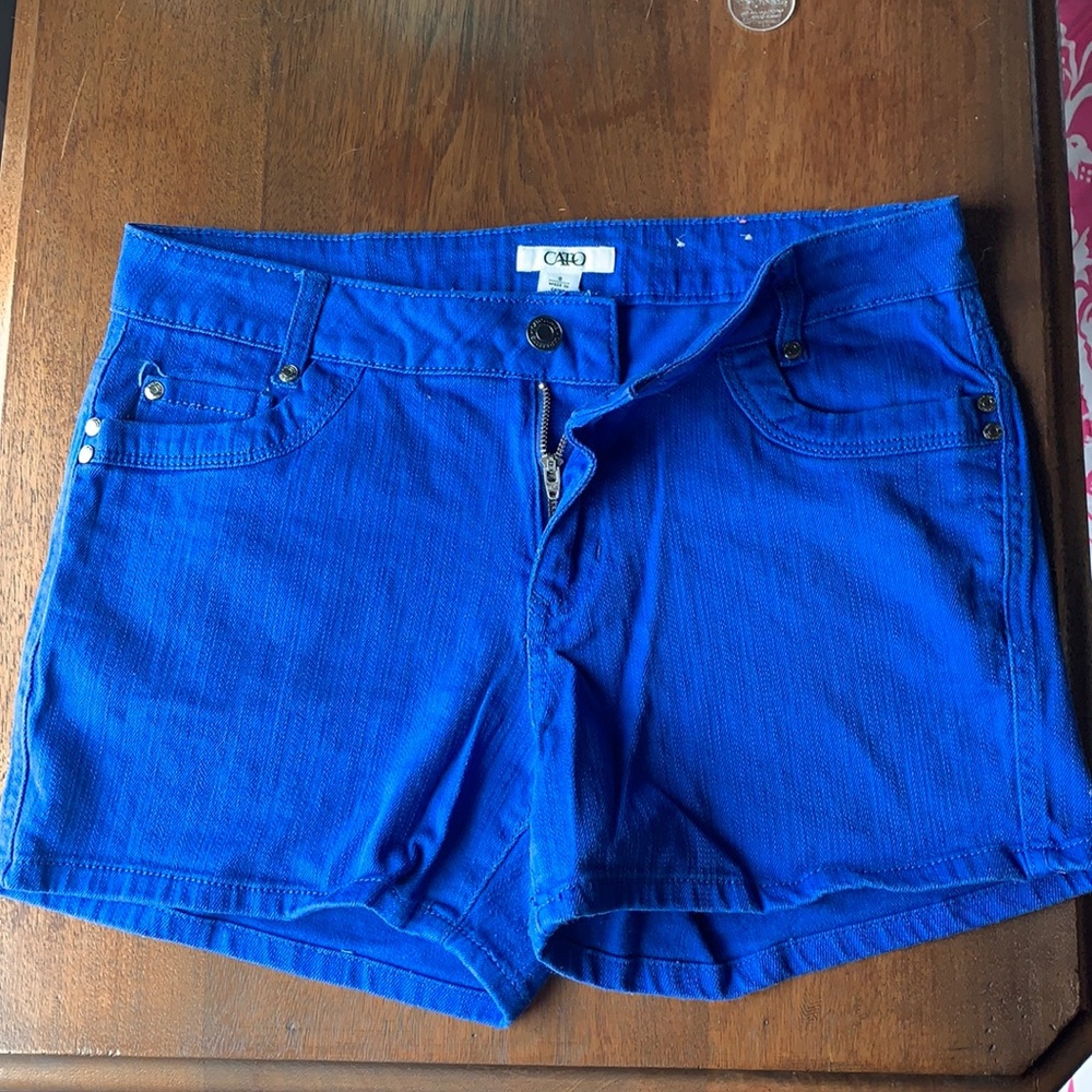 Cato Royal Blue Shorts Sz 8